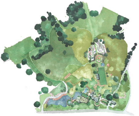 Map of SpindleTree Gardens