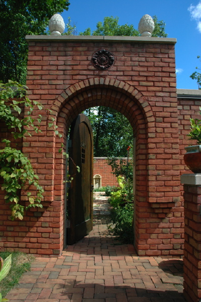 Entrance to the Walled Garden